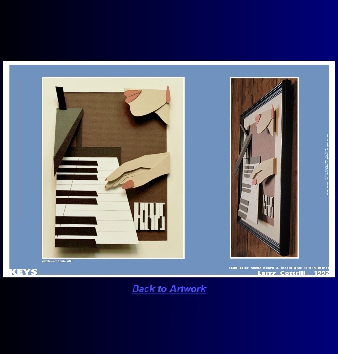 Landscape poster: Keys by Larry Cottrill